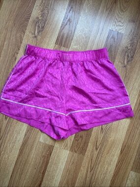 Victoria's Secret Boxer Sleep Shorts with White Piping